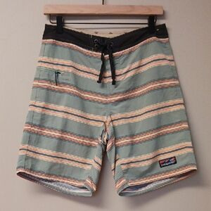 Patagonia Striped Board Shorts Size 29